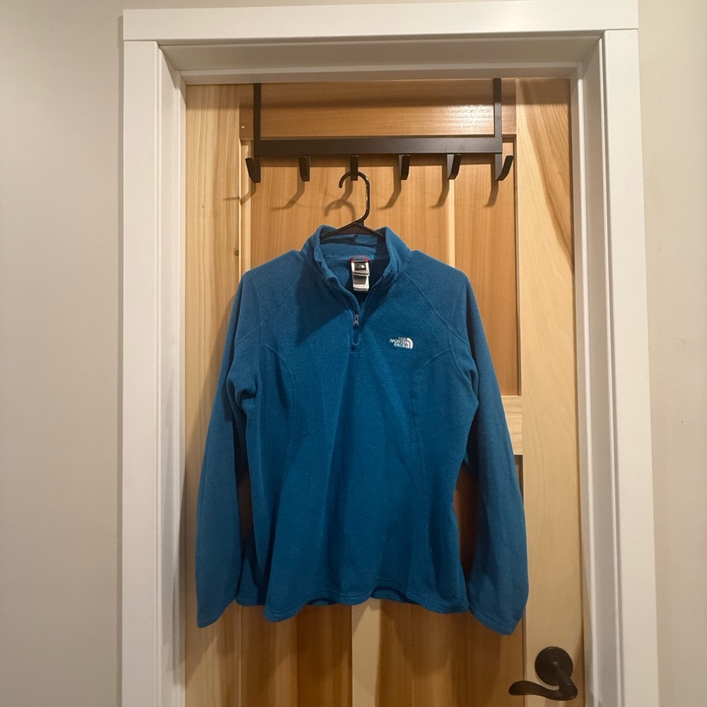 The North Face Teal Fleece Jacket